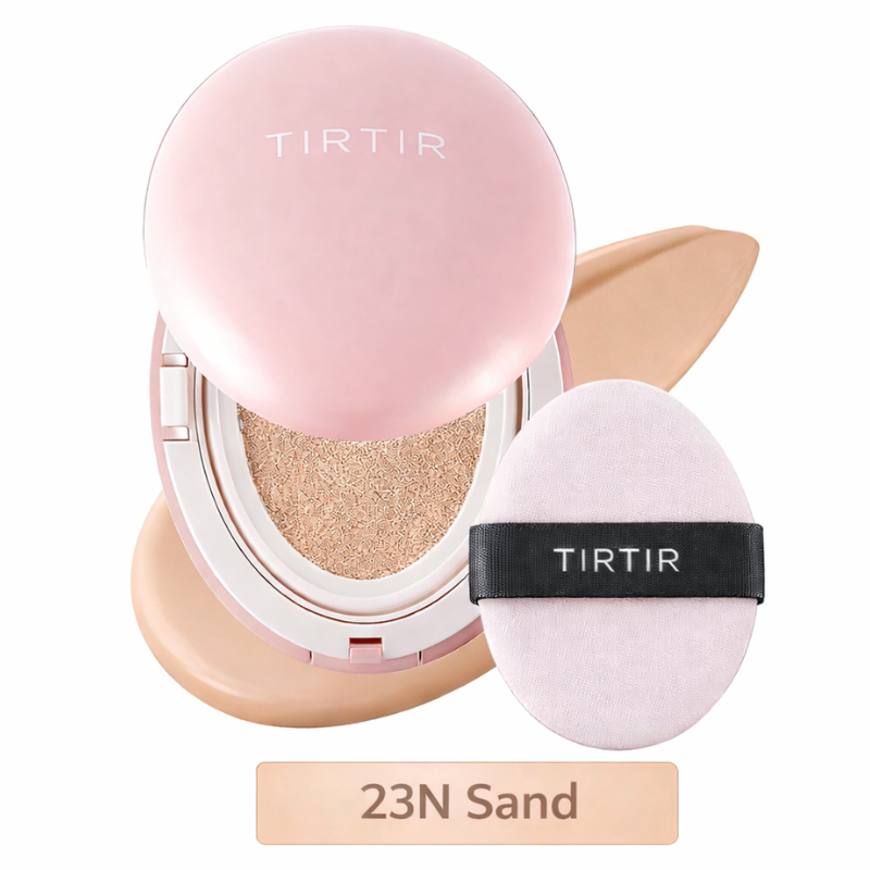 TIRTIR Mask Fit Pink Cushion – Alta Cobertura Semi-Matte FPS 50+