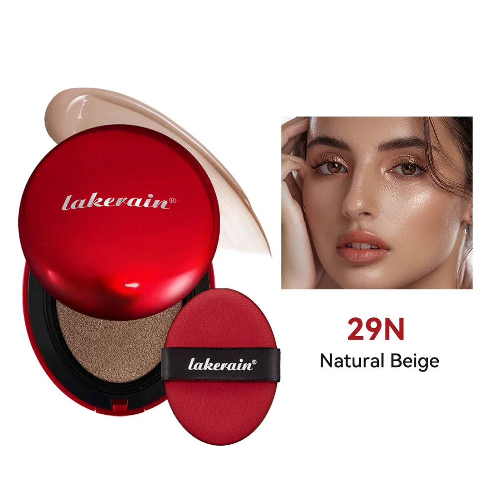 Base Lakerain Cushion Super Fit – Cobertura Impecável com Proteção Solar e Tratamento para a Pele