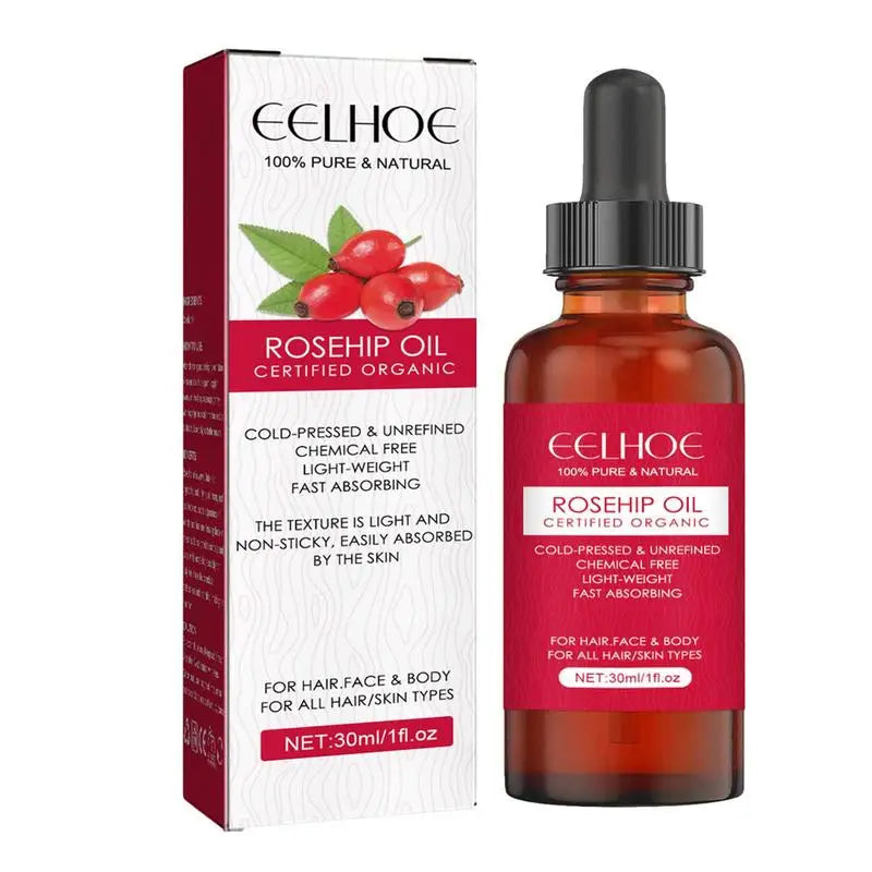 Óleo de Rosa Mosqueta Puro – Hidratação, Renovação e Brilho Natural